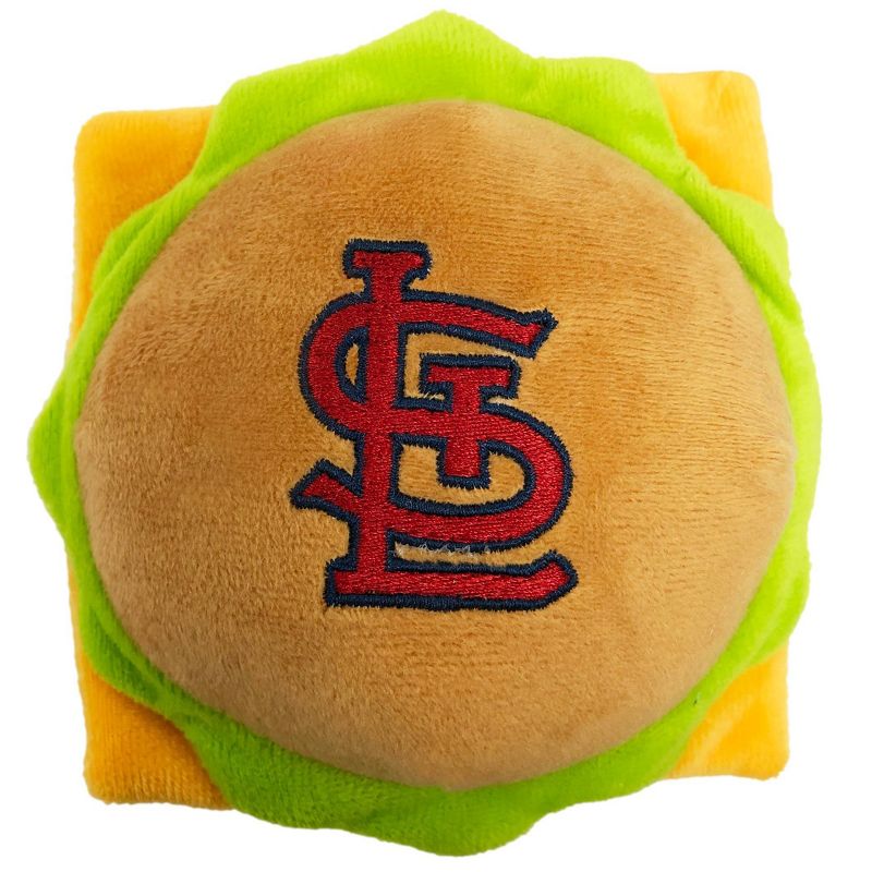 MLB St. Louis Cardinals Hamburger Pets Toy, 1 of 5
