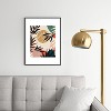 Marta Barragan Camarasa Modern tropical sunrise G Metal Framed Art Print - Deny Desings - 2 of 3