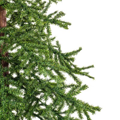 8' Green Pine Artificial Christmas Tree with PVC Tips