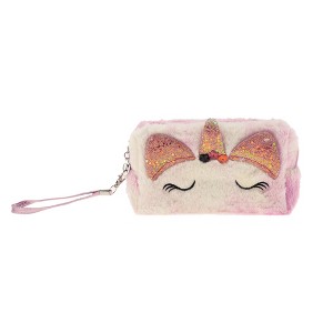 Unique Bargains Women's Portable Cartoon Makeup Bag 1 Pc - 1 of 3