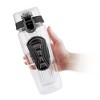 iMountek Fruit Infuser Water Bottle 32OZ Juice Shaker Sport w/ Flip Top Lid Anti-Slip Grips For Office Home Sport Running Walking Hiking Black - 4 of 4