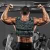 Adjustable 44LB Weighted Vest for Men, Customizable Weight Vest with Iron Weights for Strength Training, Home Workouts, and Fitness Conditioning - 2 of 4