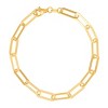 Silpada 'Golden Oval' Bracelet in 14K Gold Plated Sterling Silver, 7 1/2" - 2 of 4
