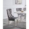 NicBex 2pc Upholstered Dining Chair with Nailhead Trim & Tufted Button for Kitchen,Dining Room - 3 of 4