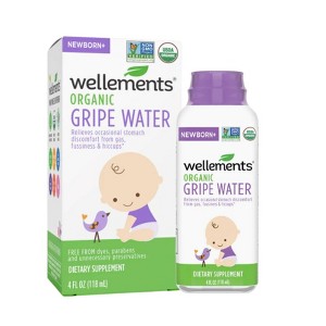 Wellements Organic Gripe Water - 4oz - 1 of 4