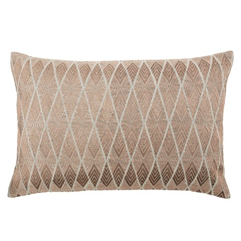 Comfort Research Geometric Polyester Throw Pillow