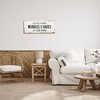 Stupell Industries Worries & Shoes At Door Phrase, 30" x 13" - 2 of 4