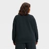Women's Airy Sleek Legging Friendly Half Zip Sweatshirt - All In Motion™ - 2 of 3