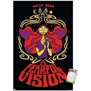 Trends International Disney Tim Burton's The Nightmare Before Christmas - Fearful Vision Unframed Wall Poster Prints - 1 of 4