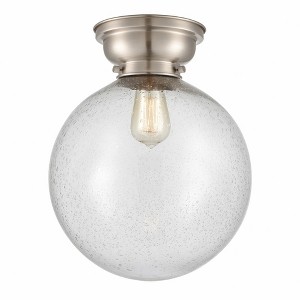 Beacon - 1 Light Flush Mount In Industrial Style-13.15 Inches Tall and 12 Inches Wide - 1 of 1