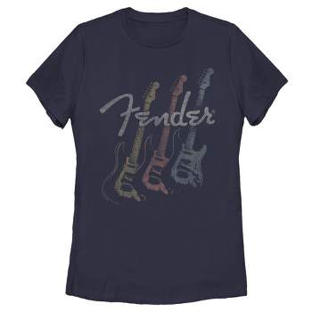 Women's Fender Guitar Chart T-shirt : Target