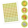 Big Dot of Happiness Funfari - Fun Safari Jungle - Baby Shower or Birthday Round Candy Sticker Favors - Labels Fits Chocolate Candy (1 sheet of 108) - 2 of 4