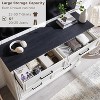SinCiDo 8 Drawers Dresser for Bedroom, Farmhouse Wooden Chest of Drawer with Metal Handle, 52" W Rustic Drawer Organizer - 2 of 4