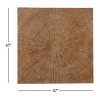 Wood Starburst Handmade Radial Wall Decor Brown - Olivia & May: Coastal Style, Abstract Art - image 3 of 4