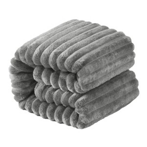 All Seasons Plush Flannel Blanket, Soft and Warm Bed Blanket for Couch Sofa Bed - NTBAY - 1 of 4