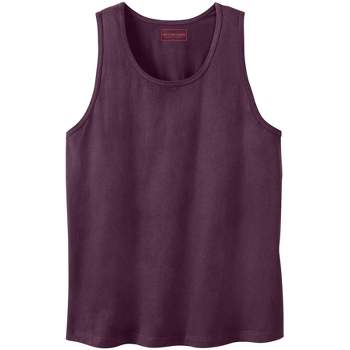 Men's Big & Tall Waffle-Knit Thermal Crewneck Tee by KingSize in Heather  Dark Purple (Size 4XL) Long Underwear Top - Yahoo Shopping