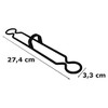 Dolphin Filter Bag Clip for DX series,HD, Orion, 3001, Apollo, Atlantis, Saturn, 2X2 Robotic Pool Cleaners Replacement - 4 of 4