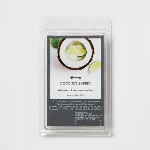 6ct Coconut Sorbet Scented Wax Melts - Threshold™ : Target
