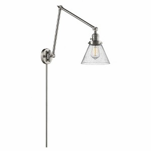 Cone - 1 Light Swing Arm Wall Sconce In Industrial Style-30 Inches Tall and 8 Inches Wide - 1 of 1