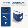 GreenLife 4 Cup Rice and Grains Cooker - 4 of 4
