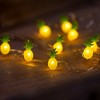 Northlight 10-Count LED Yellow and Green Pineapple Fairy Lights - Warm White - image 2 of 4