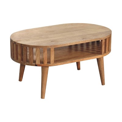 Ariella . Wood Coffee Table | Premium Oak (As Shown)