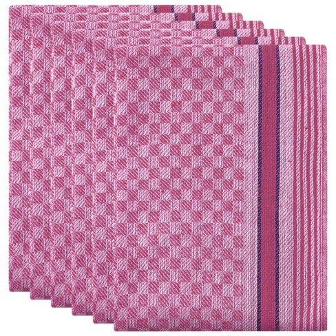 Unique Bargains Kitchen Waffle Weave 100% Cotton Soft Absorbent