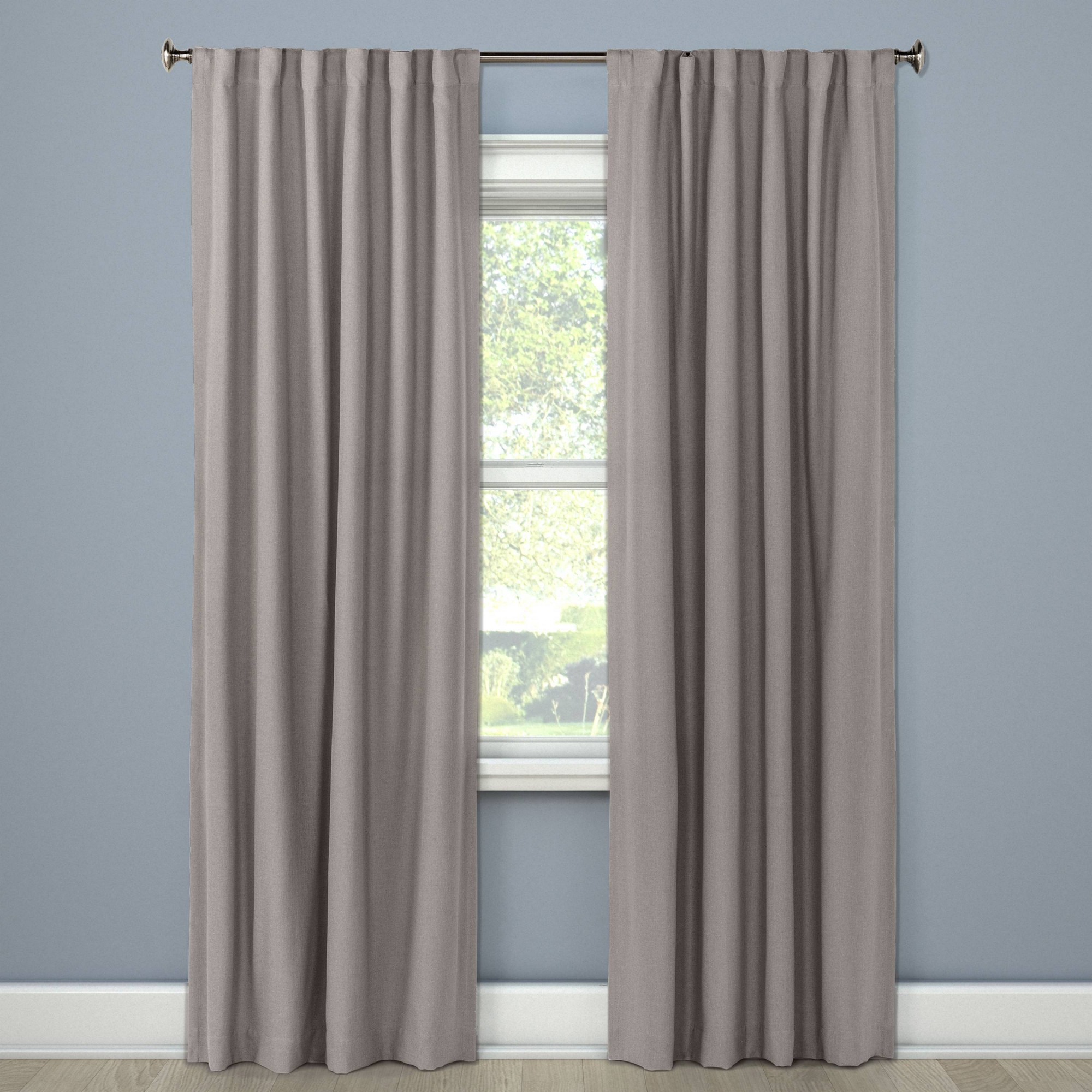 50"x84" Blackout Aruba Window Curtain Panel Stone - Threshold™