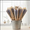 Lavender Vase Filler Stems 21.5" – Faux Floral Set of 6 by Melrose - 3 of 3