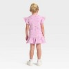 Toddler Girls' 2pc Bluey Bingo Short Sleeve Top and Skort Set - Pink - 2 of 4