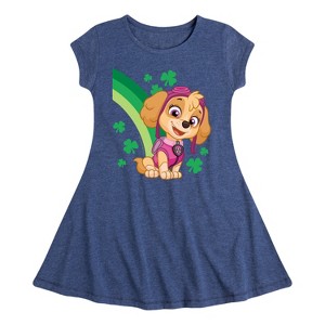 Girls' - Nickelodeon - Paw Patrol Fit & Flair Cap Sleeve Dress - 1 of 2