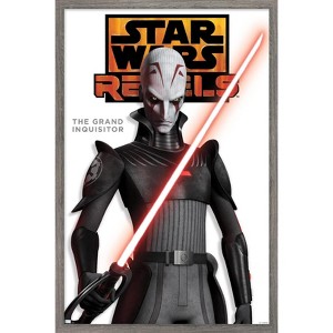 Trends International Star Wars: Rebels - The Grand Inquisitor Feature Series Framed Wall Poster Prints - 1 of 4