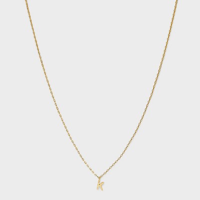 Target hot sale letter necklace