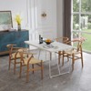 FONTOI Accent Chairs, Compact Chairs with Hardback, Minimalist Chair Set for Small Areas, 2PCS, Beige, 53.5"*76.5"*53.5" - 2 of 4