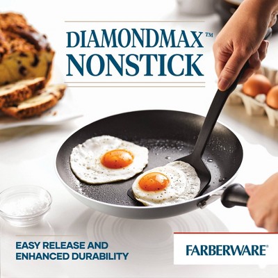 Silver 15-Piece Nonstick Aluminum Cookware Set with Tools