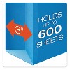 Pendaflex SureHook Reinforced Extra-Capacity Hanging Box File, 1 Section, 3" Capacity, Letter Size, 1/5-Cut Tabs, Blue, 25/Box - 2 of 4