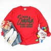 Simply Sage Market Women's Dear Santa Can I Have A Do Over? Long Sleeve Garment Dyed Tee - 3 of 4