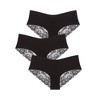 Journelle Women's Estelle Hipster 3 Pack - 4 of 4