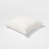 Oversized Textural Woven Throw Pillow Cream - Threshold™ : Target