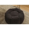 Kumasinova Teddy Bean Bag Chair for Kids and Adults,Bean Bag Sofa with Ottoman for Dorm,Apartment,Living Room,Bedroom,Gray - 4 of 4