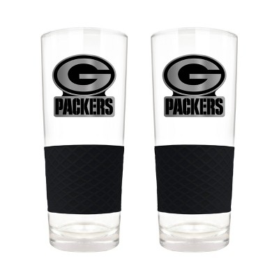 NFL Green Bay Packers 22oz Pint Glass Set