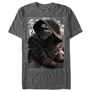 Men's Star Wars The Force Awakens Kylo Ren Rectangle T-Shirt - 1 of 4