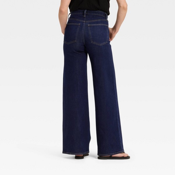Jeans de Tiro Alto y Pierna Ancha para Mujer - Universal Thread™ 6