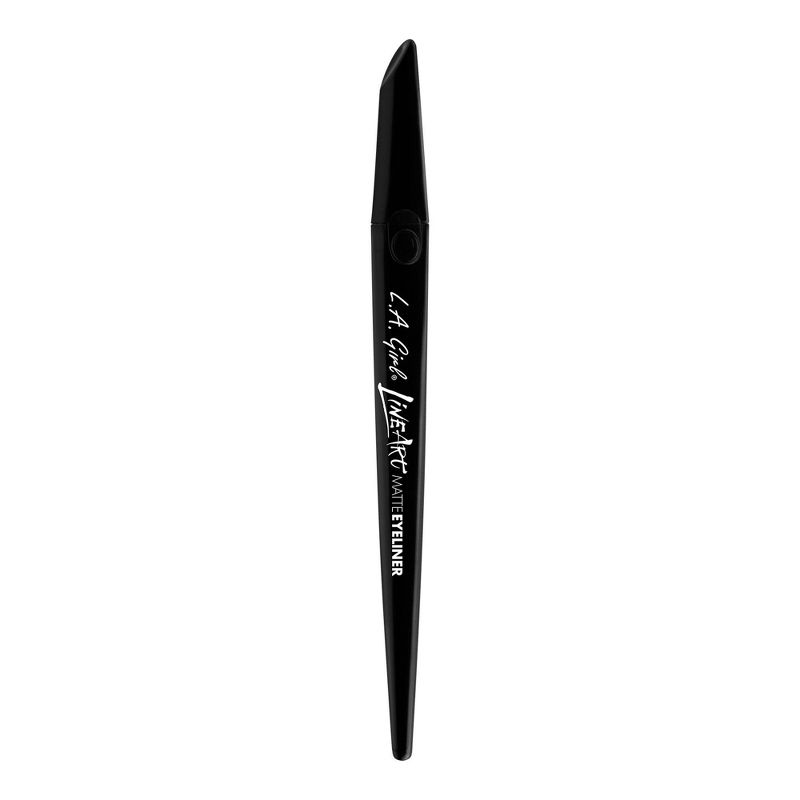 L.A. Girl Line Art Matte Eyeliner Pen - Intense Black - 0.014 fl oz, 3 of 8