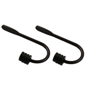 Spire Drapery Holdback - 7 Finishes - 1 of 2