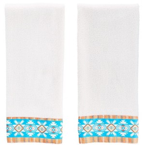 Lake Adventure Bath Collection - Set of 2 Hand Towels - 1 of 2