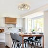 Parrot Uncle 20" Modern Silver Bladeless Ceiling Fans with Light and Remote - 3 of 4