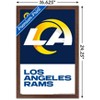 Trends International NFL Los Angeles Rams - Logo 20 Framed Wall Poster Prints - 3 of 4