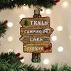 Old World Christmas Blown Glass Ornament for Christmas Tree, Gone Camping - 2 of 4