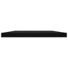 vidaXL Bookshelf Boards 4 pcs Black 15.7 in.x11.8 in.x0.6 in. Engineered Wood - 3 of 4
